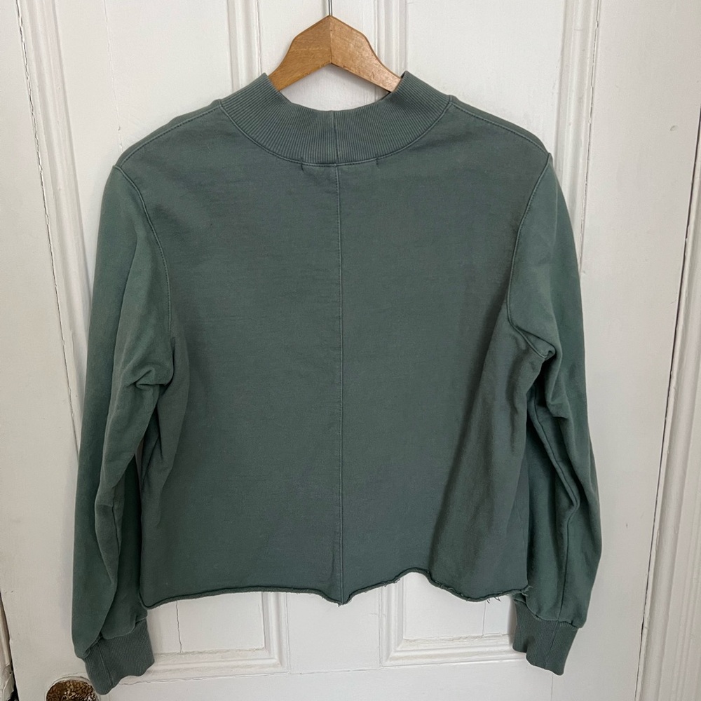 OkayOK Montreal Sweatshirt in Eucalyptus - Picture 3 of 6